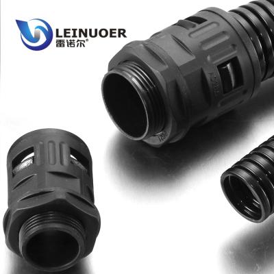 China Grip and pull without using tools. Manufacturer Plastic Accessory Series Black And Gray Electrical Wire Connectors for sale