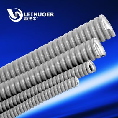 China Waterproof Waterproof PVC Coated Grayish Flexible Metal Electrical Conduit Pipe Pipe Tube for sale