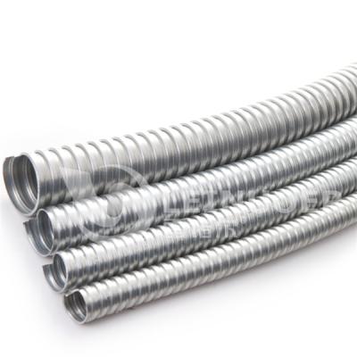 China Electrical Cable Wire Protection Galvanized Steel Corrugated Electrical Flexible Conduit for sale