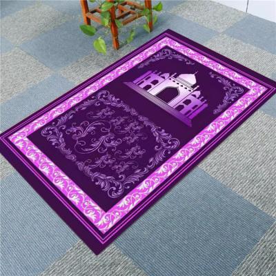 China Wholesale Washable Muslim Islamic Prayer Mat Eco-friendly Non-slip Cover for sale