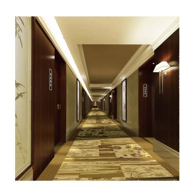 China Hotel equipment non-slip non-slip wall to wall axminister hotel office nylon carpet for sale