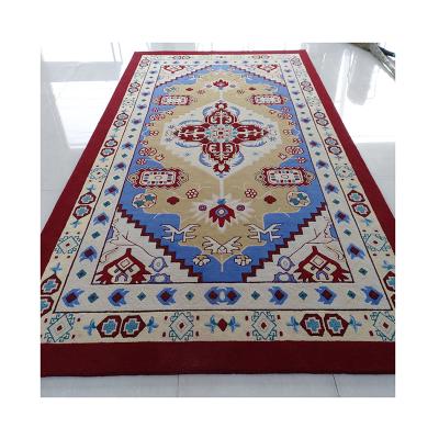 China Handtufted CLASSIC Acrylic Custom Designed Rug For Hotel Lobby Living Room Carpets And Rugs for sale