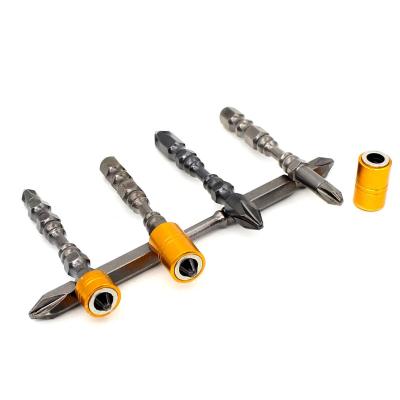 China HONGYI PH2 Steel Precision Double End Super Magnetic With Coils Screwdriver Color Code With Coil Screwdriver Bits for sale