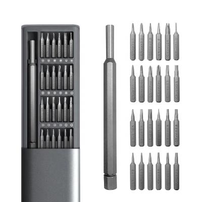 China HONGYI 25 in 1 Pocket Precision Magnetic Bit Mini Insulated Kit Repair Screwdriver Tool Kit Cell Phone Glasses HONGYI for sale