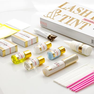 China Lash Brow Dye Tints Perm And Brow Tint Eye Perm Layered Lash Lifting Set Lash Brow Tint Kit for sale