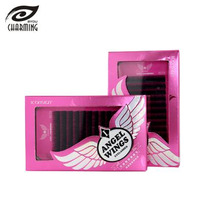 China Ultralight Double Layer Professional Hand Made Eyelash Synthetic Hair Volume Eyelash Extensions Vietnam for sale