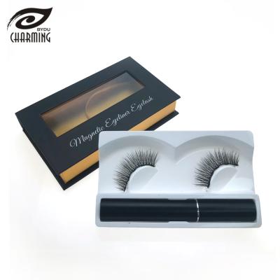 China Easy Apply OEM Eyelash Magnetic Eyeliner Set with 5 Magnets for sale