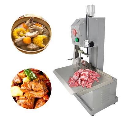 China Frozen Commercial Cow Pork Hotels Beef Meat Cutter Steak Bone Saw Cutting Machine for sale