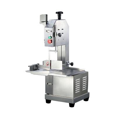 China Hotels Stainless Steel Electric Butcher Cut Small Meat Processing Frozen Food Quick Cut Small Bone And Meat Saw Machine for sale