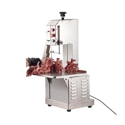 China Hotel Machinery 250 Meat Saw Cutter Bonesaw Frozen Vertical Cut Bone Machine Commercial Electric Butcher Beef Machine for sale