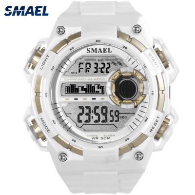 China SMAEL 1438B Alarm Digital Watch Waterproof Sports Men Watch For Outdoor for sale