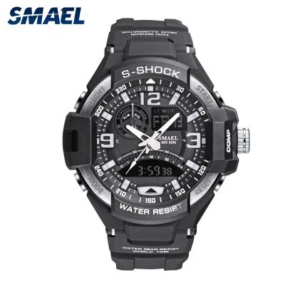 China 1516 Smart Electronic Alarm SMAEL Water Resistant Fashion Men Digital Sports for sale