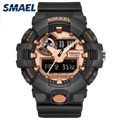 China SMAEL 1642 Alarm Watch Analog-Digital Sports Waterproof Watches For Outdoor for sale