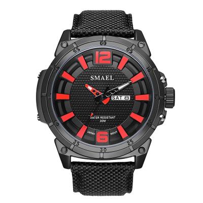 China Alarm SMAEL 1316 Alloy Analog Watch Digital Waterproof Quartz Watches for sale