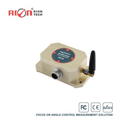 China SCA126T-WL low cost transmission anti-vibration measurement wireless inclinometer, wireless tilt sensor equip wireless tilt for sale