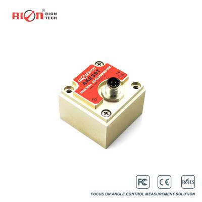 China Traffic Control System AKE390B MEMS Based 3 Axis High Shock Accelerometer Sensor With 0-5v Low Frequency Vibration Output for sale