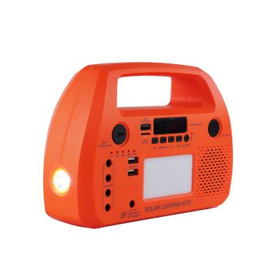 China 15w 25w battery home good quality custom made radio form off grid solar power system for sale