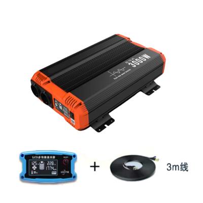 China Car and Home DC 12V 24V 48V to AC 110V 220V 24V 3000W Pure Sine Wave Inverter with LCD Displaying 47.5m*22cm*9.2cm for sale