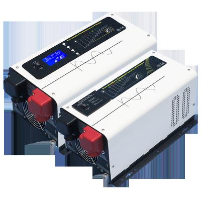 China Home/car/solar low frequency DC 2000W 12V 24V 48V/boat to AC 220V lifepo4 pure sine wave charger inverter for sale