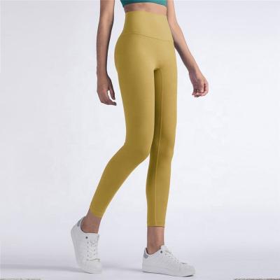 China Wholesale seamless nude pants breathable but tight lifting booty crack! crack! Gaiters Tights Yoga Legging for sale