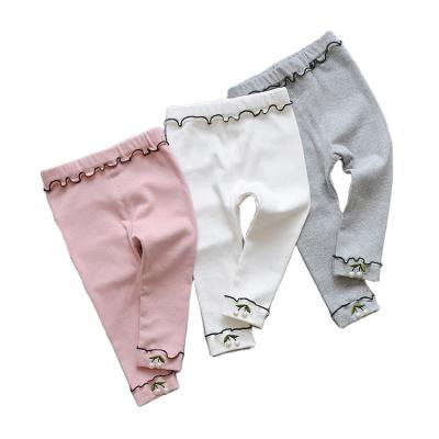 China Children Nine Stitch Breathable Infant Girl Baby Leggings Pant Pantyhose 0-1-3 Years Old for sale