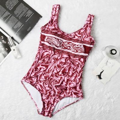 China 2021 Hot Sale New Design Swimwear Bikini Breathable Plus Size Logo Brand One Piece Designer Swimwear for sale