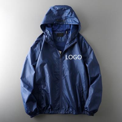 China New design customlogo man waterproof zipper anorak high quality anorak windproof jacket for men for sale