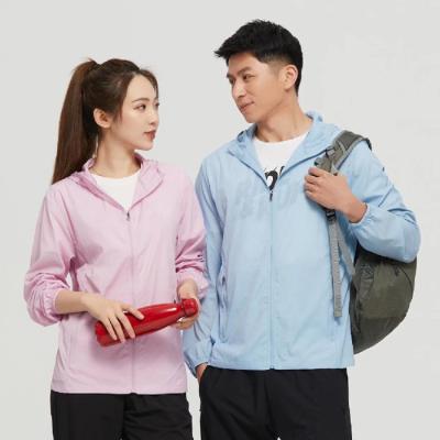 China Copy of women's summer new sunscreen long sleeve outdoor clothing men's anorak quick-drying sunscreen clothing light skin clothing for sale