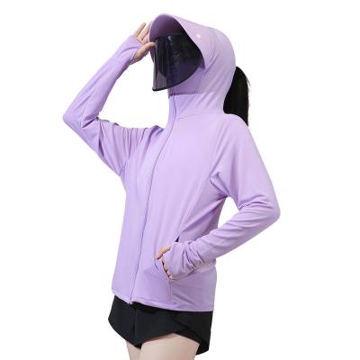 China Breathable Slim Shirt Air Conditioning Clothing Sunshade Long Sleeve Excellent Ice Sunscreen Summer Silk Long Sleeve UV Training Sleeve for sale