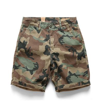 China Custom Anti-Wrinkle Camouflage Camouflage Cargo Shorts For Work Male Loose Shorts New Mens Casual Shorts Outfits Military Shorts for sale