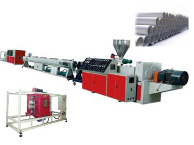 China Twin Screw PVC Plastic Pipe Extrusion Line For UPVC / CPVC Pipe , 400 - 630mm for sale