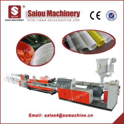 China PP PE corrugated pipe plastic extrusion machine for sale