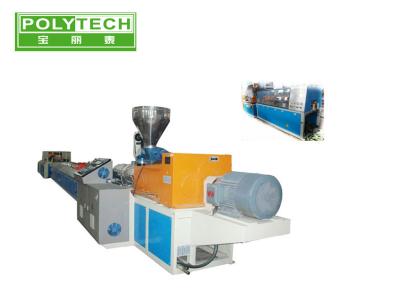 Chine Le PVC profilent la ligne de machine d'extrusion/machine en plastique SJZS50 18.5kw de profil à vendre