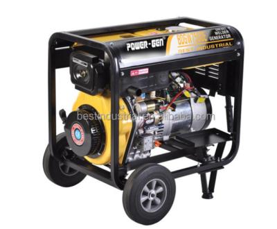 China 180A 10HP 5KW Portable Diesel Generator-Single Phase for sale