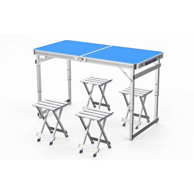 China Durable Material Ultraligth Folding Outdoor Picnic Portable Easy-Carrying Aluminum Folding Table for sale