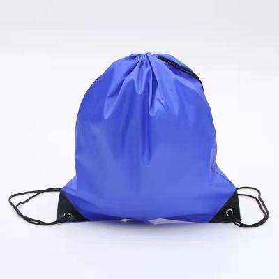 China Good Quality Waterproof Promotional Lightweight Colorful Waterproof Nylon Drawstring Backpack for sale