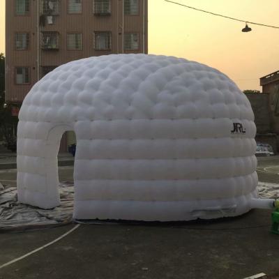 China 0.8MM Transparent 0.6mm PVC Sealed Inflatable Dome Tent With Best Quality for sale