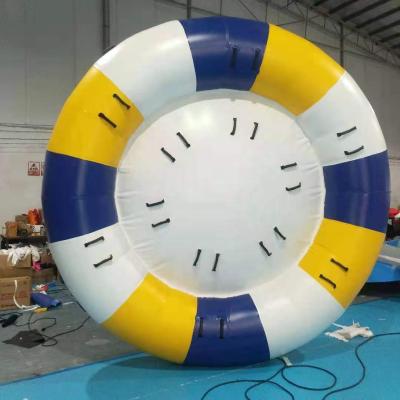 China Good Quality 0.90mm PVC Tarpaulin Hot Sales Customized Funny Inflatable Water Saturn / Disco Boat With 0.9mm PVC Tarpaulin Best Quality for sale