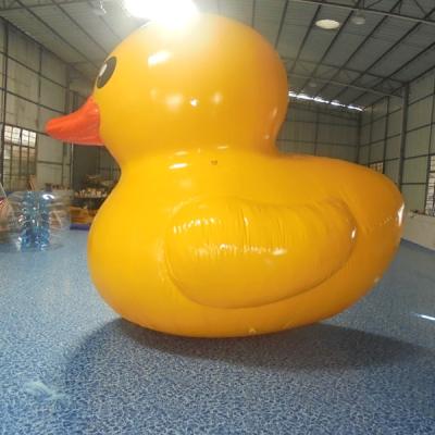 China Good quality 0.60mm PVC tarpaulin customized big inflatable yellow duck, inflatable yellow duck with good price for sale