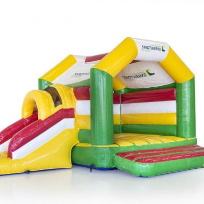 China PVC Hot Sales Inflatable Bouncer Slide, Combo Inflatable Bouncy Slide For Kids Gift With Customized Design for sale