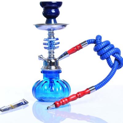 China 2021 factory direct wholesale cheap arabic glass shisha small hookah handmade hookah finished hookah shisha set set for sale