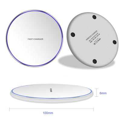 China Universal Wireless Moblie Phone Charger 2021 Popular Mobile Phone Wireless Charger for sale