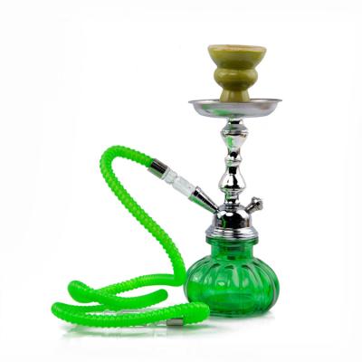 China GAS New Product Clear Glass Hookah Portable Shisha Hookah for sale