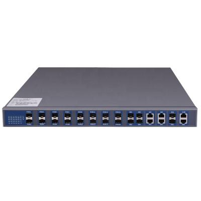 China Ftth Puerto 2*10G Epon Portas 16Port Gpon Olt Triple Play Gepon Ports olt epon Port Gpon Olt 16 Pon Telecommunication for sale