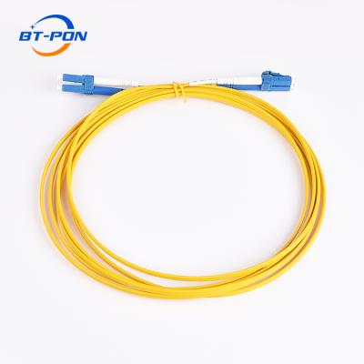 China FTTH patch cord cable LC UPC fiber patch cords 3 meter fiber optic cable price for sale