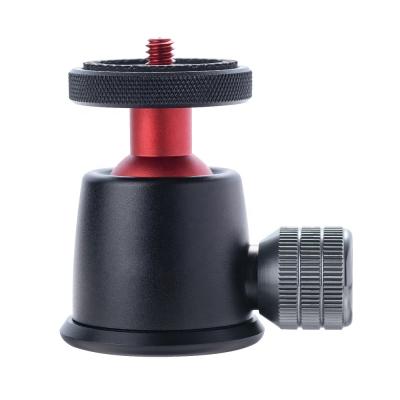 China Support Camera Tripod Mini Ball Head 360 Degree Pan and 135 Degree Tilt Rotatable with 1/4 Inch Screw for DSLR/Tripod/Monopod/Camera Sliders for sale