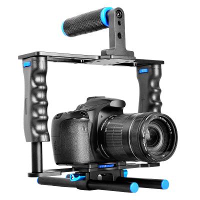 China Wholesale Professional Portable Flexible Aluminum Alloy DSLR Camera Cage For All Cameras for sale