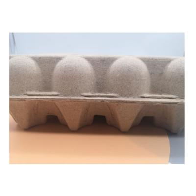 China Wholesale Recyclable Paper Egg Gift Box 20pcs Egg Pulp 20hole Pulp Tray Degradable Egg Tray For Supermarket for sale