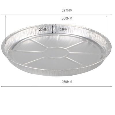 China Popular PT23T0214 Multi Size Round Disposable Multifunctional Food Grade Aluminum Foil Pizza for sale