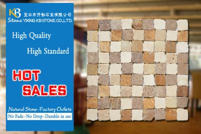 China Interior Home Decoration Ceramic Floor Tiles Broken Edge Square Shape for sale